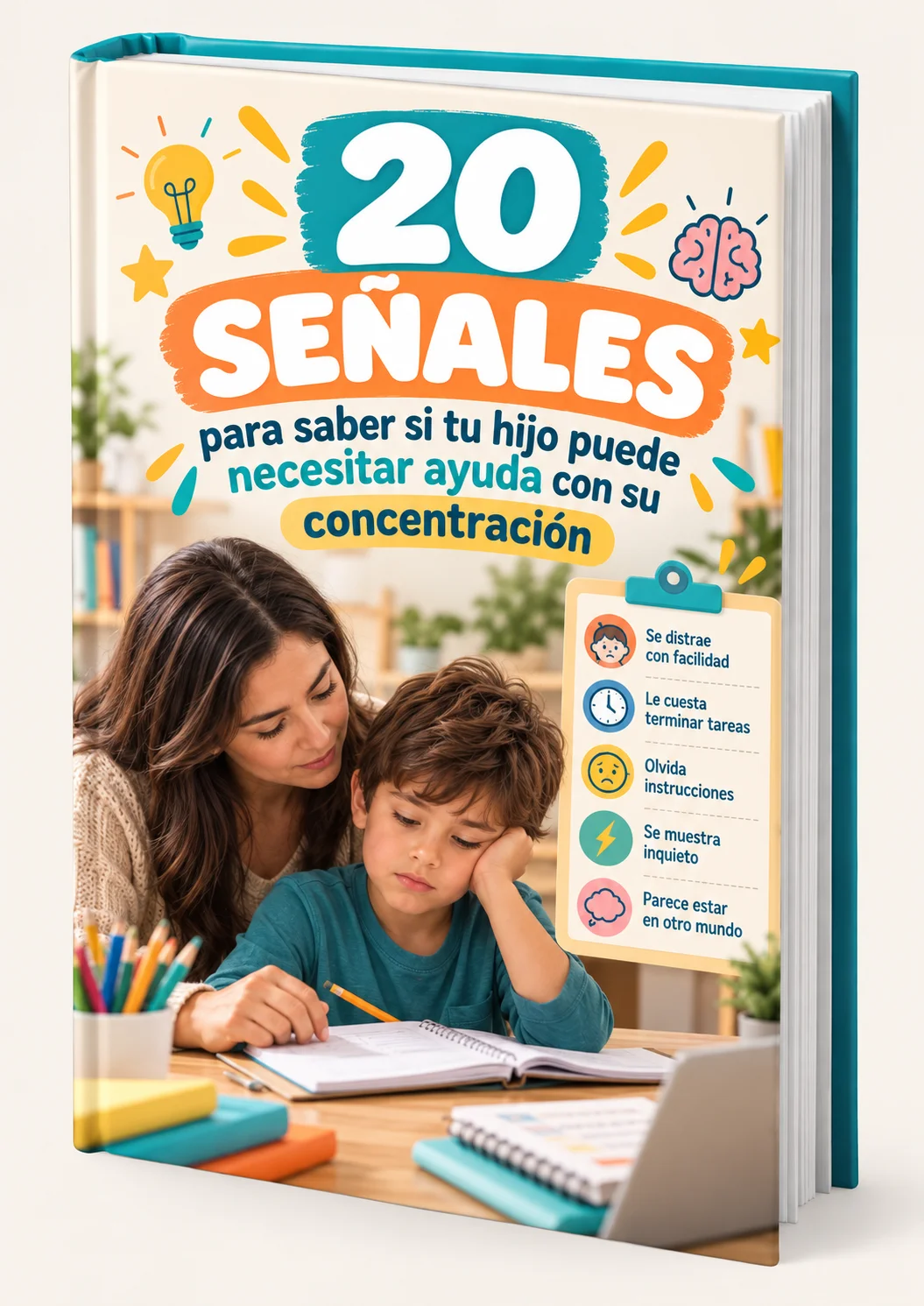 20 señales para saber si tu hijo puede necesitar ayuda con su concentración