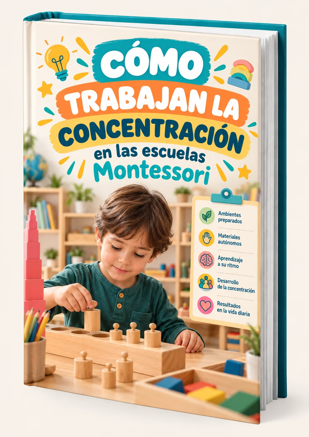 Cómo trabajan la concentración en las escuelas Montessori